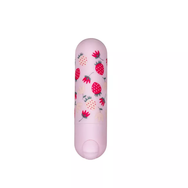 Maia Bari Strawberry Rechargeable Mini Bullet Vibrator at Spencer's