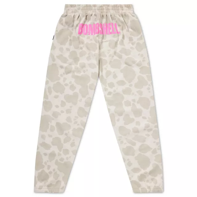 Kayla Malecc Bombshell Cow Print Jogger Pants at Spencer's