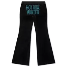 Kayla Malecc Hot Girl Winter Rhinestone Jogger Pants at Spencer's