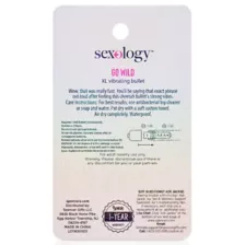Go Wild XL Bullet Vibrator - Sexology at Spencer's