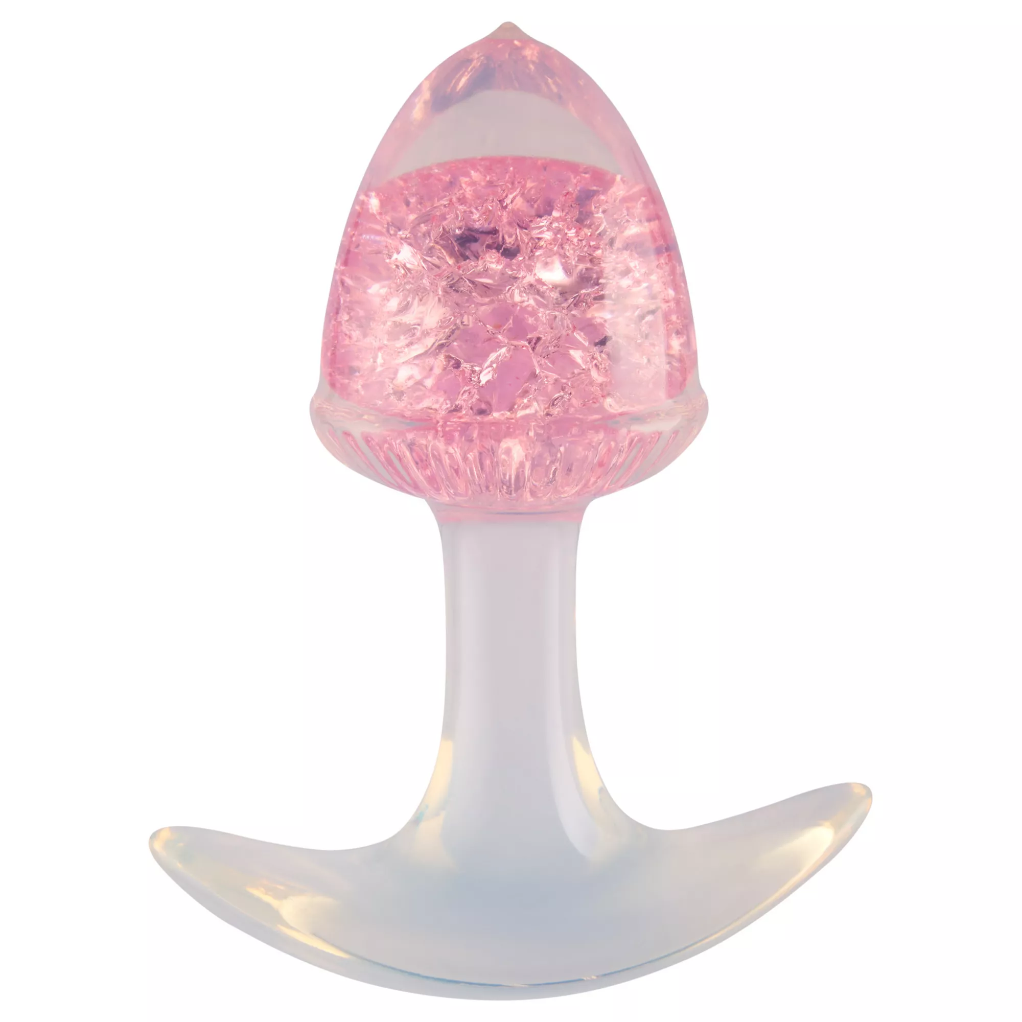 Sexology Crystal Crush Pink Butt Plug at Spencer's