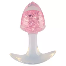 Sexology Crystal Crush Pink Butt Plug at Spencer's