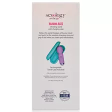 Bahama Buzz Wand Vibrator with Charging Case - Sexology On The Go at Spencer's