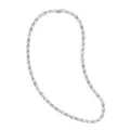 Flat Link Silver-Tone Chain Necklace at Spencer's