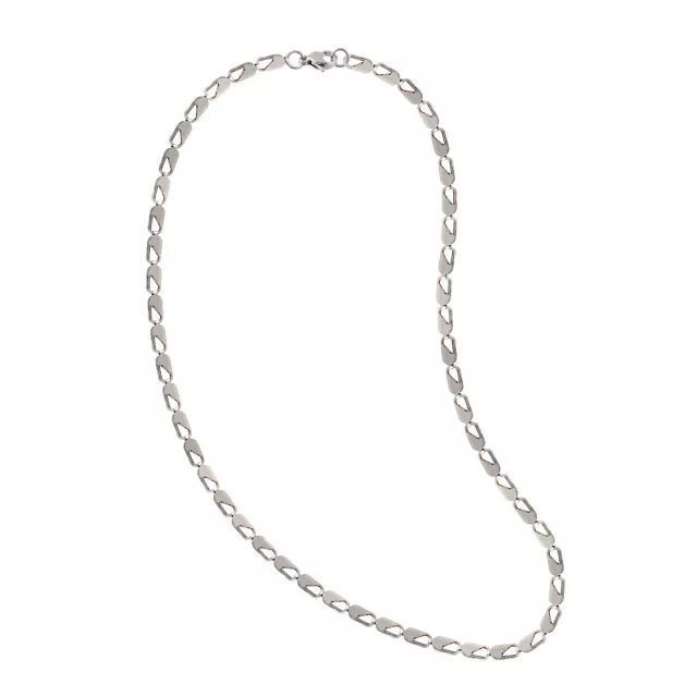 Flat Link Silver-Tone Chain Necklace at Spencer's