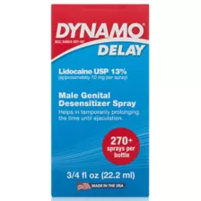 Dynamo Delay Male Genital Desensitizer Spray - 0.75 oz. at Spencer's