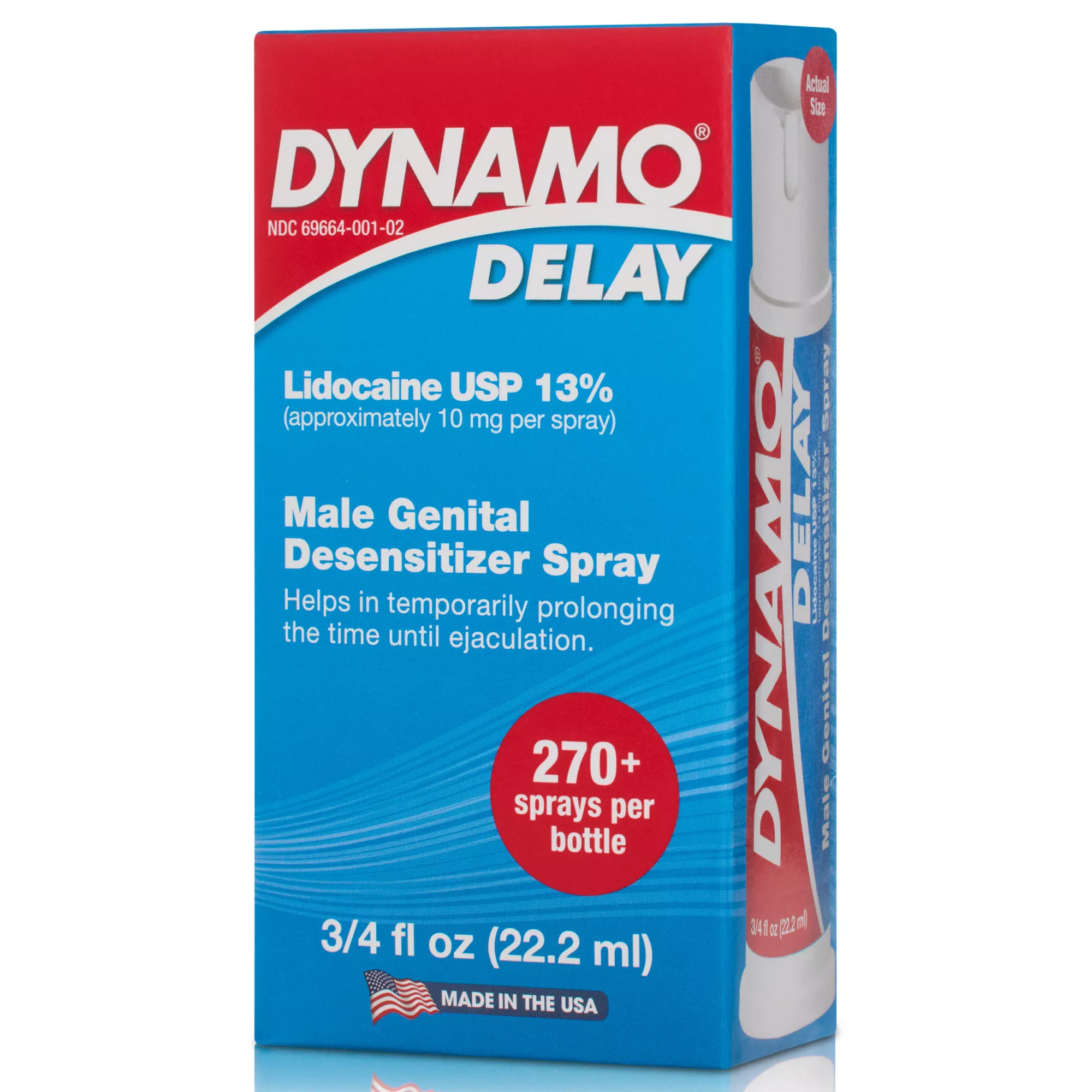 Dynamo Delay Male Genital Desensitizer Spray - 0.75 oz. at Spencer's