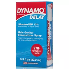 Dynamo Delay Male Genital Desensitizer Spray - 0.75 oz. at Spencer's
