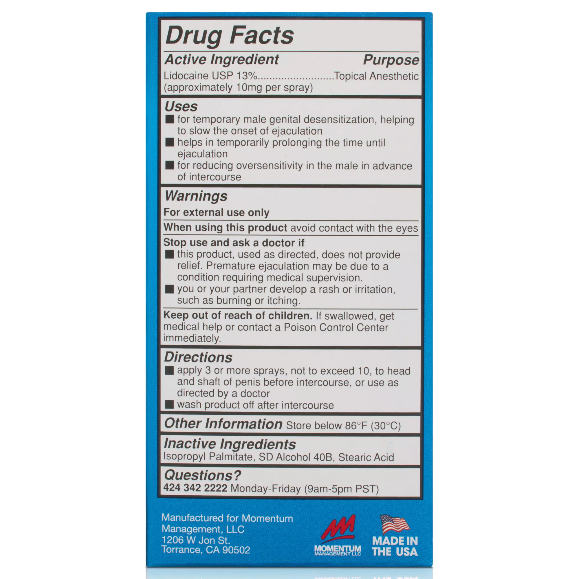 Dynamo Delay Male Genital Desensitizer Spray - 0.75 oz. at Spencer's