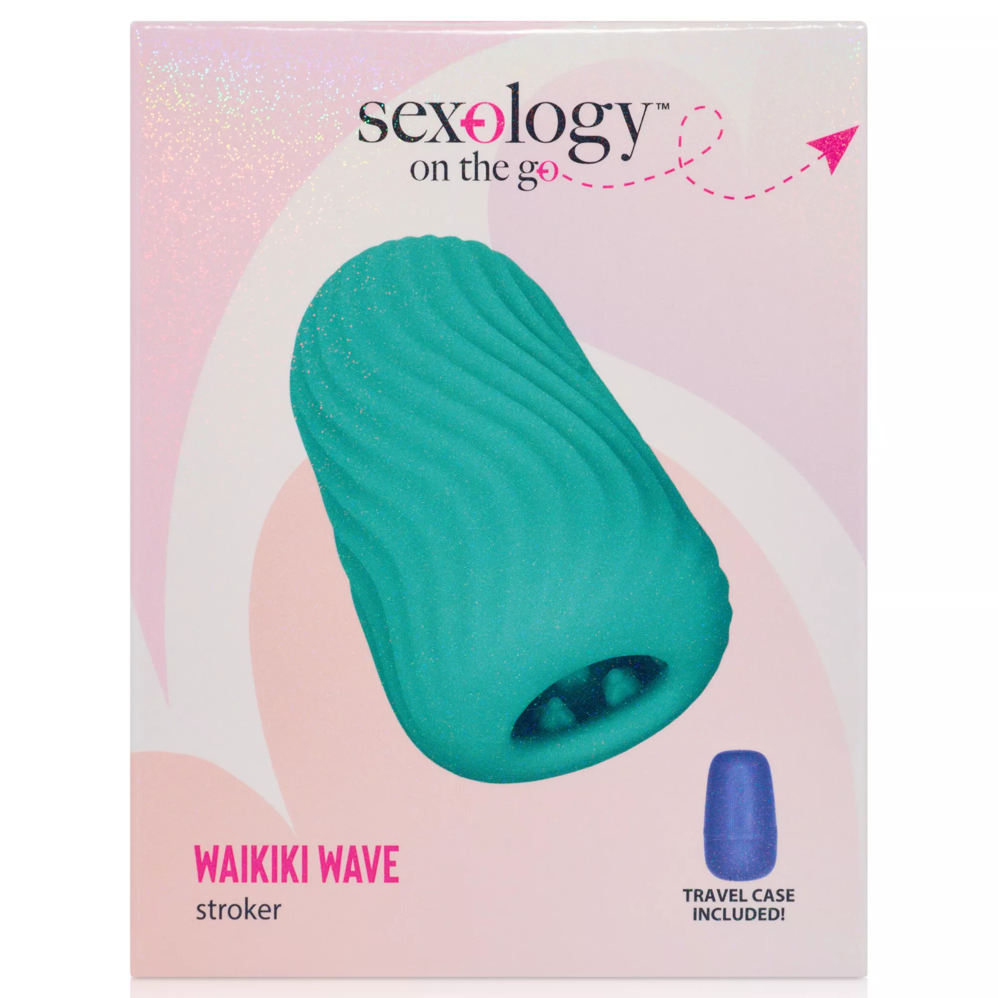 Waikiki Wave Stroker with Case - Sexology on the go at Spencer's