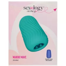 Waikiki Wave Stroker with Case - Sexology on the go at Spencer's