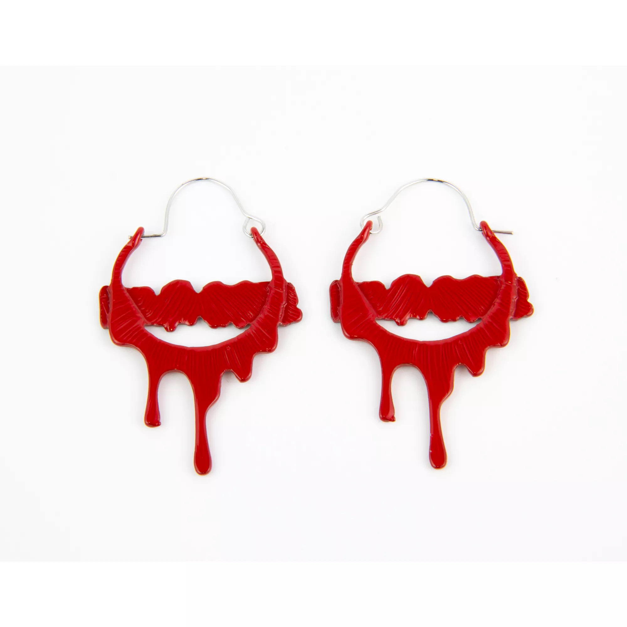 Scream Queen Hoop Earrings - 18 Gauge at Spencer's