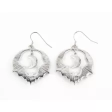 Moon Bat Dangle Hoop Earrings - 18 Gauge at Spencer's