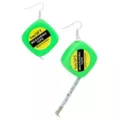 Measuring Tape Dangle Earrings at Spencer's