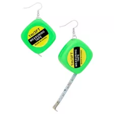 Measuring Tape Dangle Earrings at Spencer's