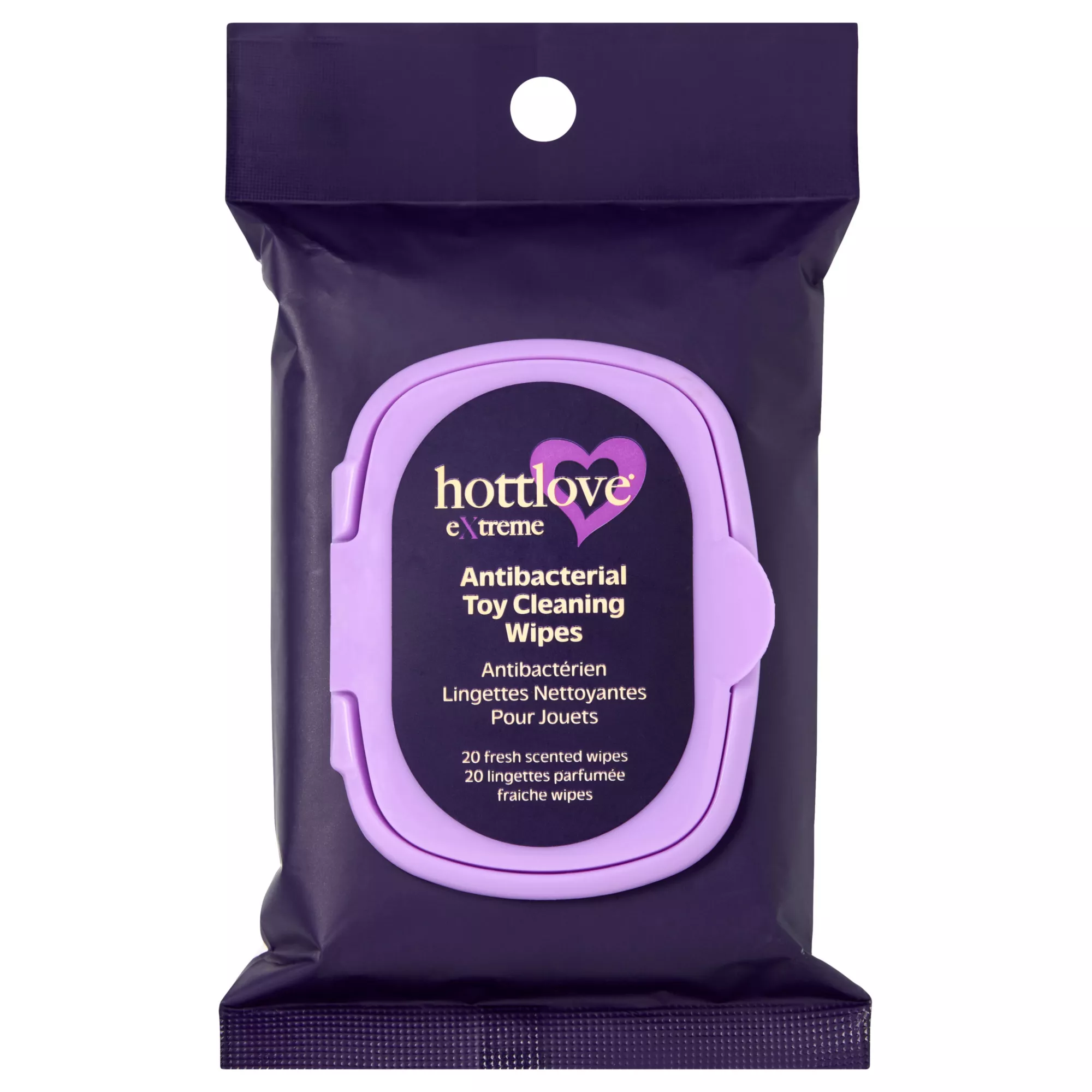 Antibacterial Toy Cleaning Wipes - Hott Love Extreme at Spencer's