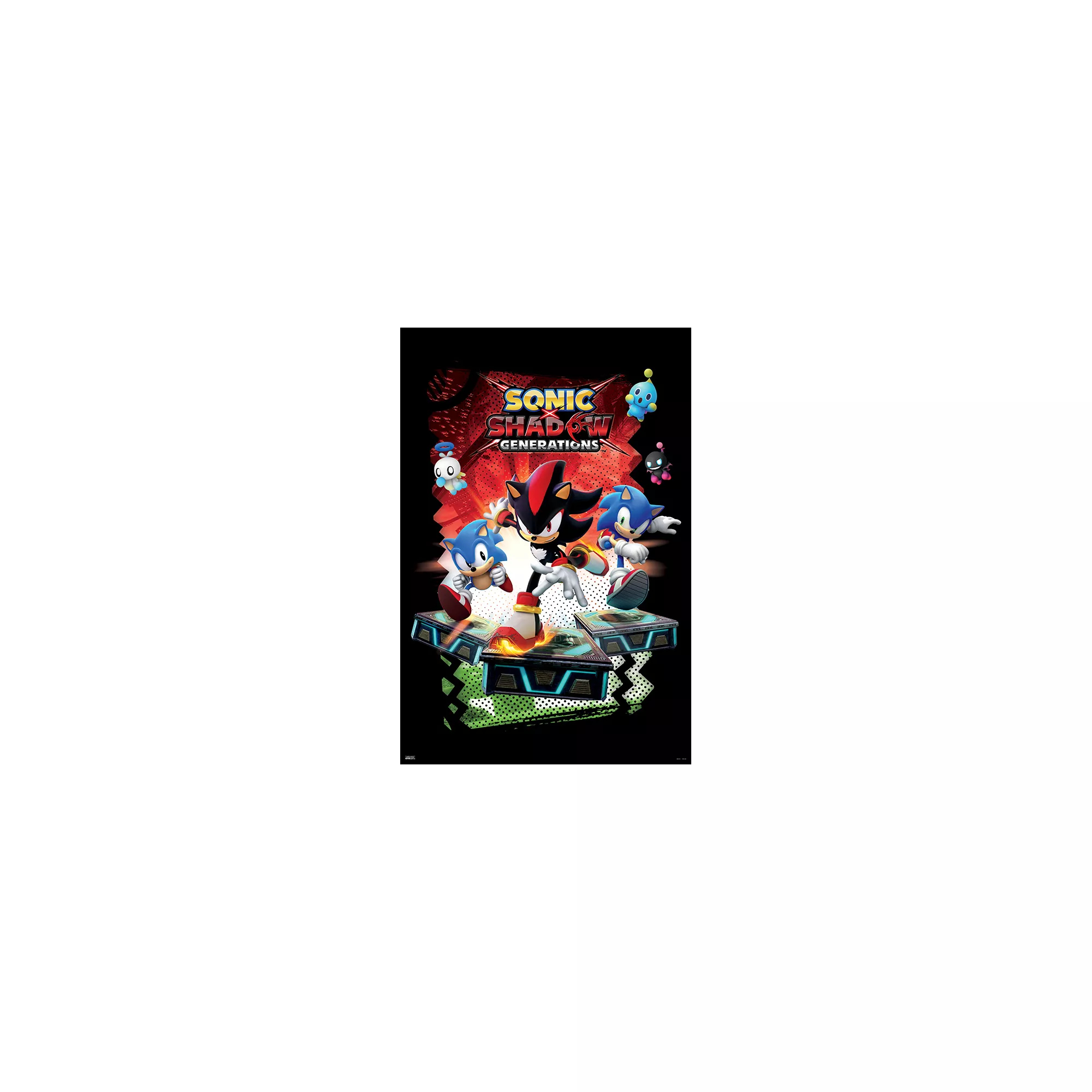 Sonic X Shadow Generations Poster - Sonic the Hedgehog at Spencer's