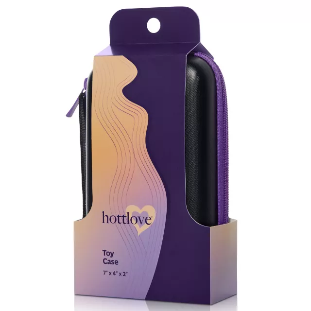 Hott Love Mini Purple Toy Storage Case at Spencer's