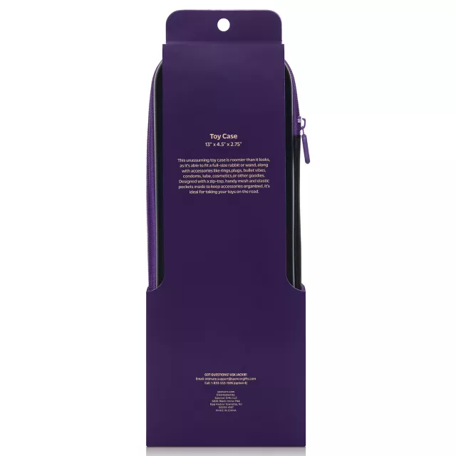 Hott Love Purple Toy Storage Case at Spencer's