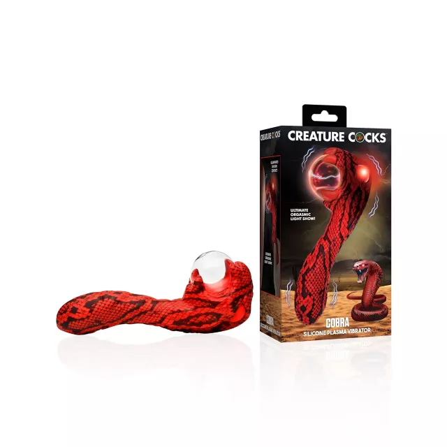 Creature Cocks Cobra Silicone Plasma Vibrator
