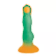 Creature Cocks Glow in the Dark Astro Cock Vibrating Dildo with Remote at Spencer's
