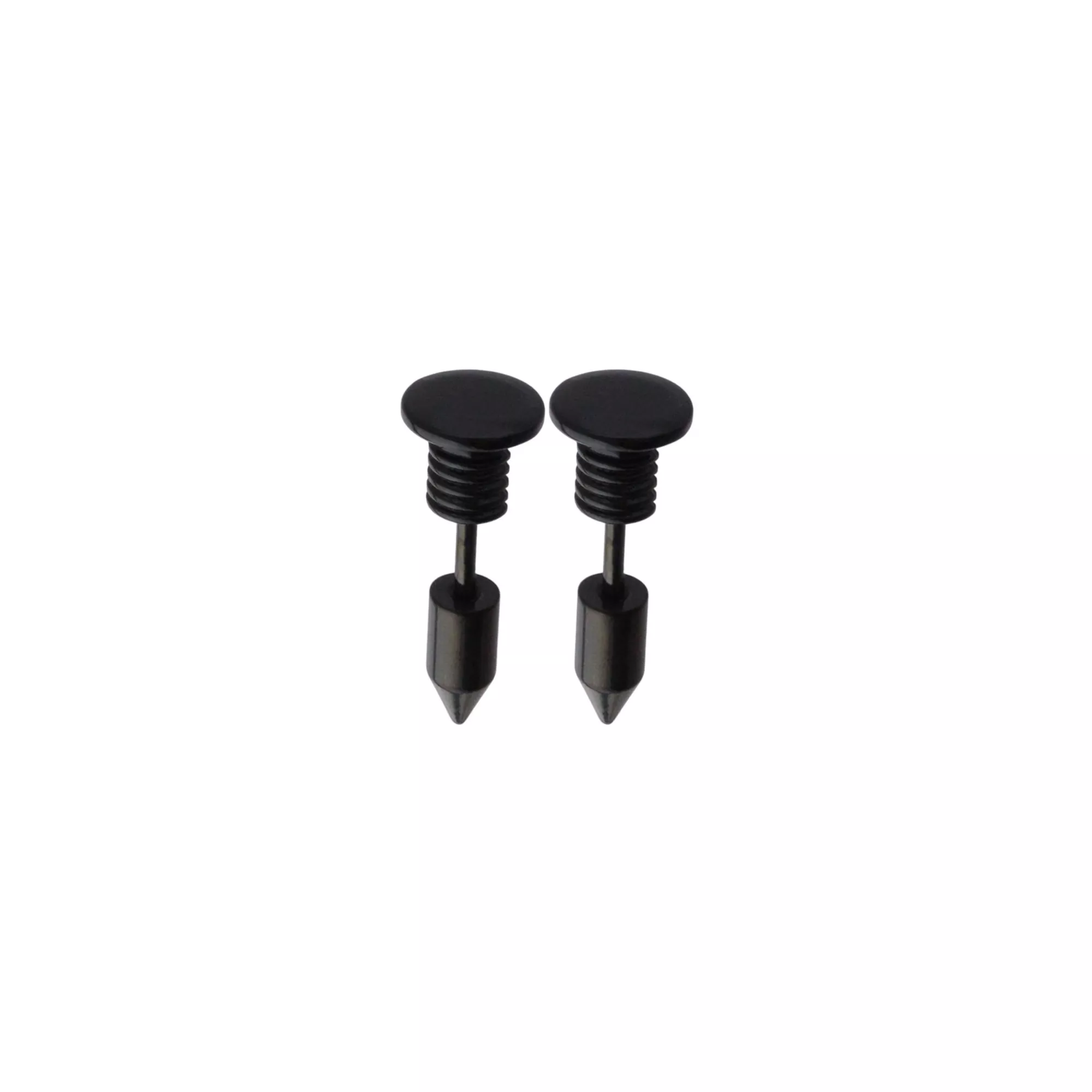 Black Nail Faux Tapers - 16 Gauge