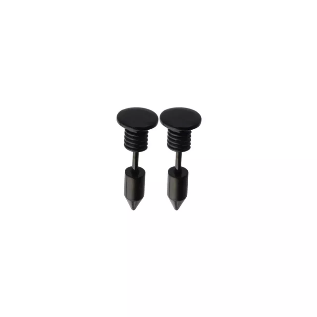 Black Nail Faux Tapers - 16 Gauge at Spencer's