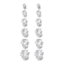 Multi-Pack Square CZ Magnetic Fake Stud Earrings - 6 Pair at Spencer's