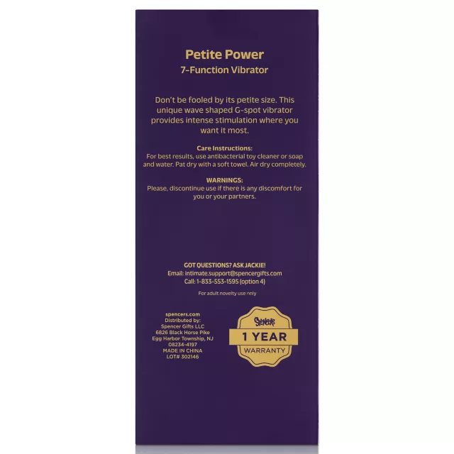 Hott Love Petite Power Vibrator at Spencer's