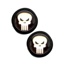 Punisher Faux Plugs 18 Gauge - Marvel at Spencer's