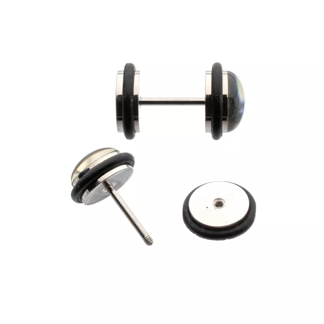 Punisher Faux Plugs 18 Gauge - Marvel at Spencer's