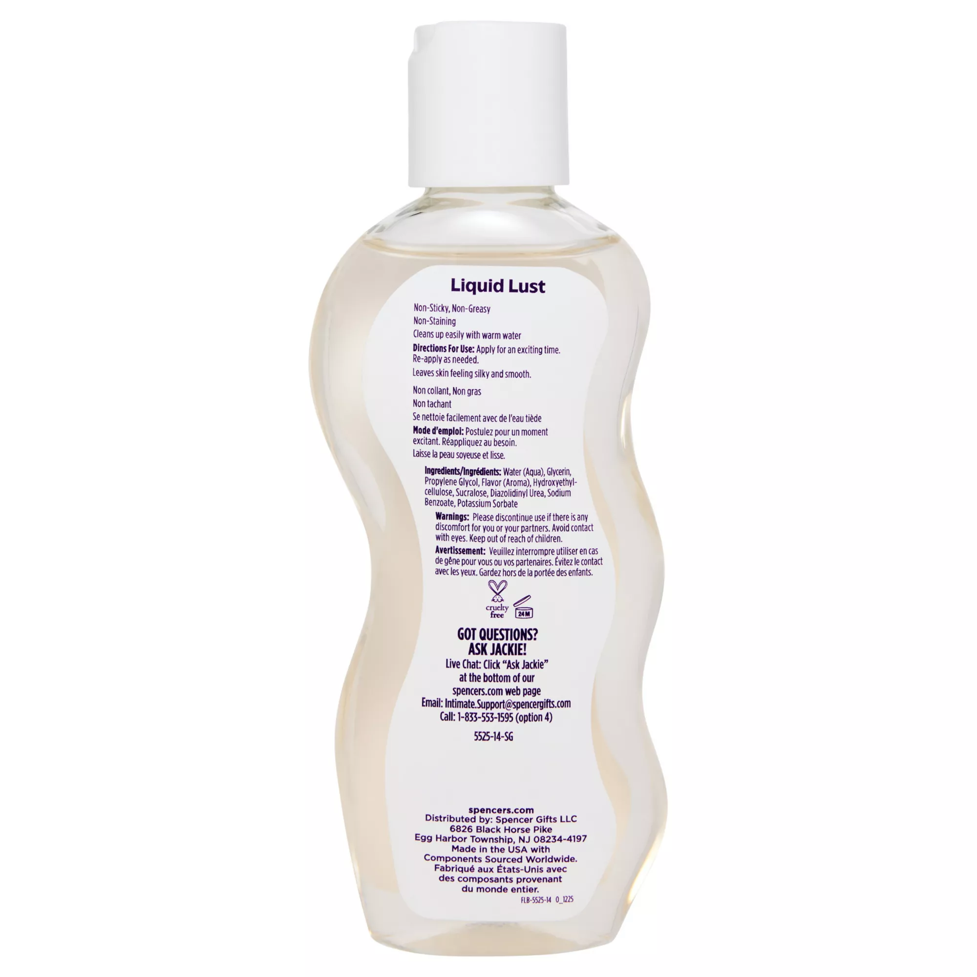 Hott Love Liquid Lust Strawberry Lube - 4 oz. at Spencer's
