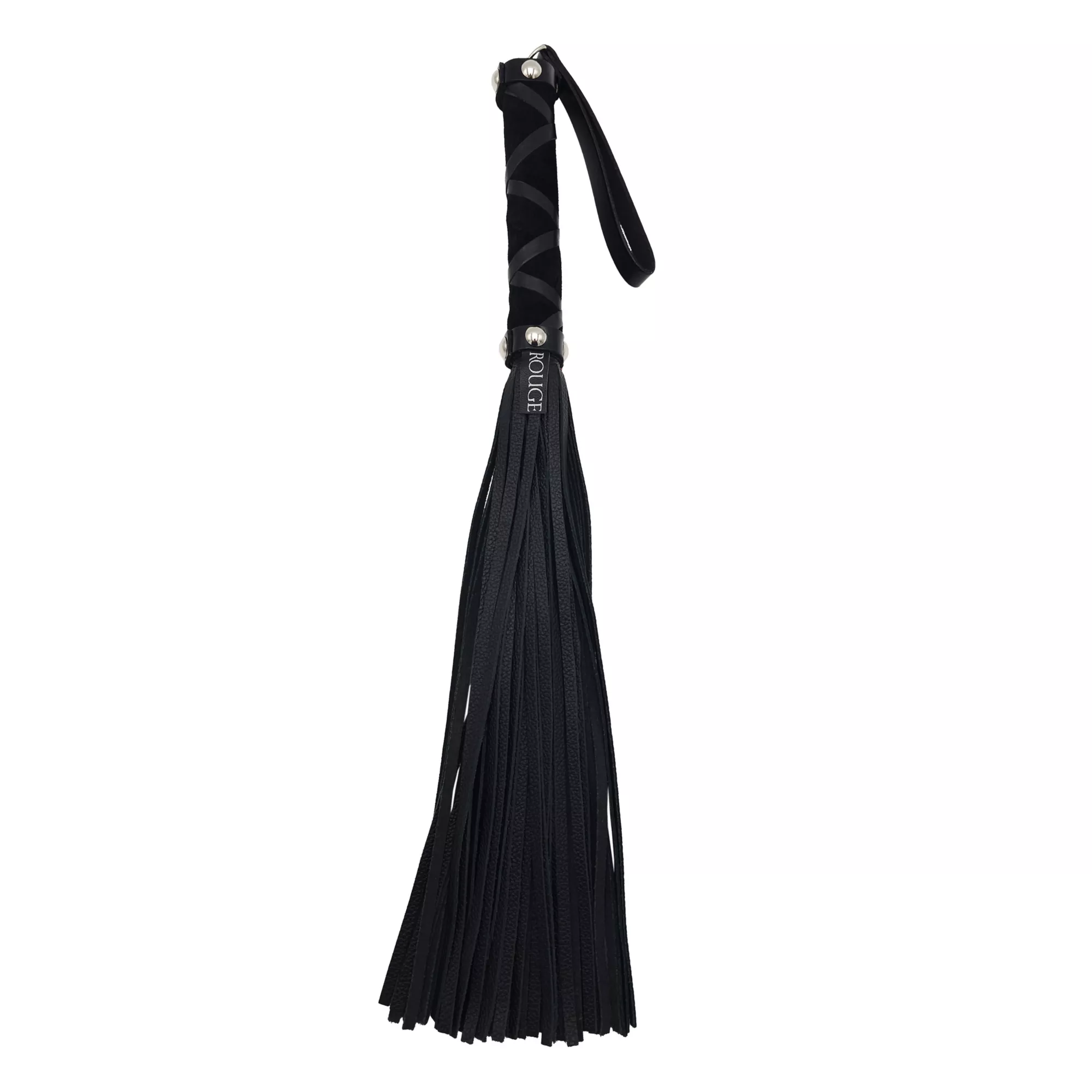 Rouge Black Leather Flogger at Spencer's