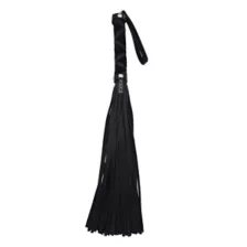 Rouge Black Leather Flogger at Spencer's