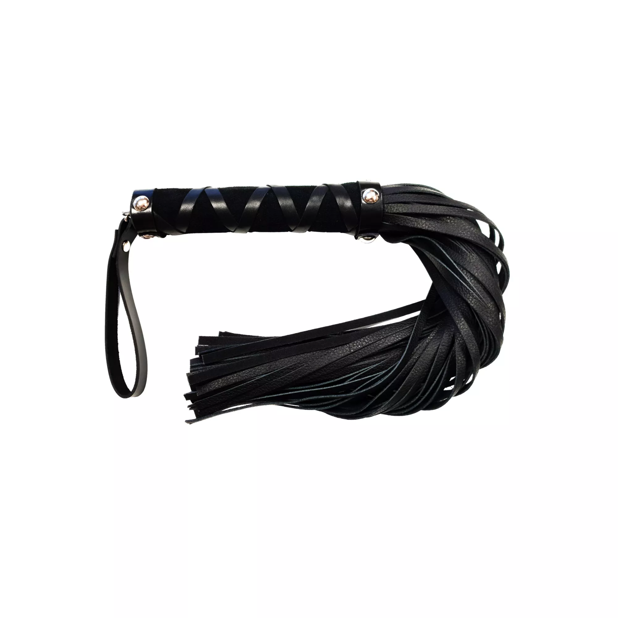Rouge Black Leather Flogger at Spencer's