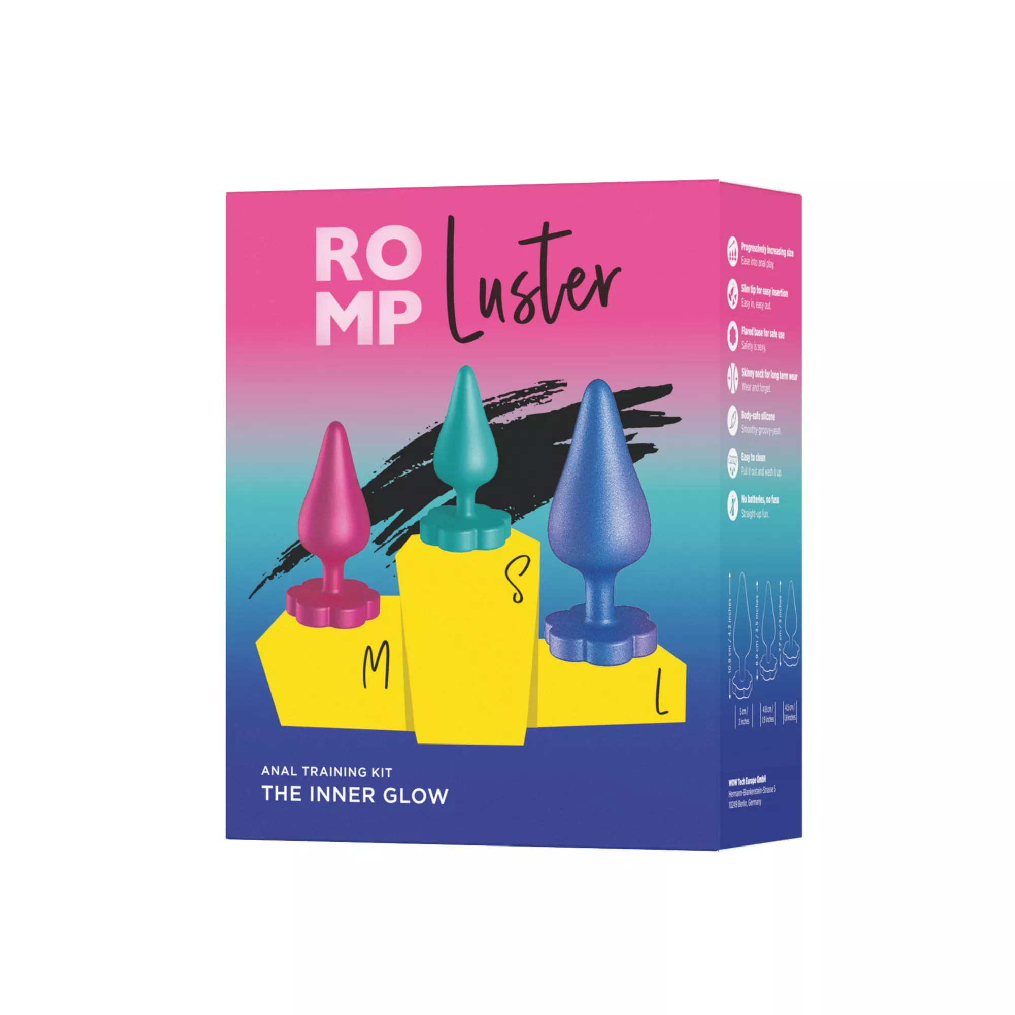 Romp Luster Flower Anal Training Kit at Spencer's