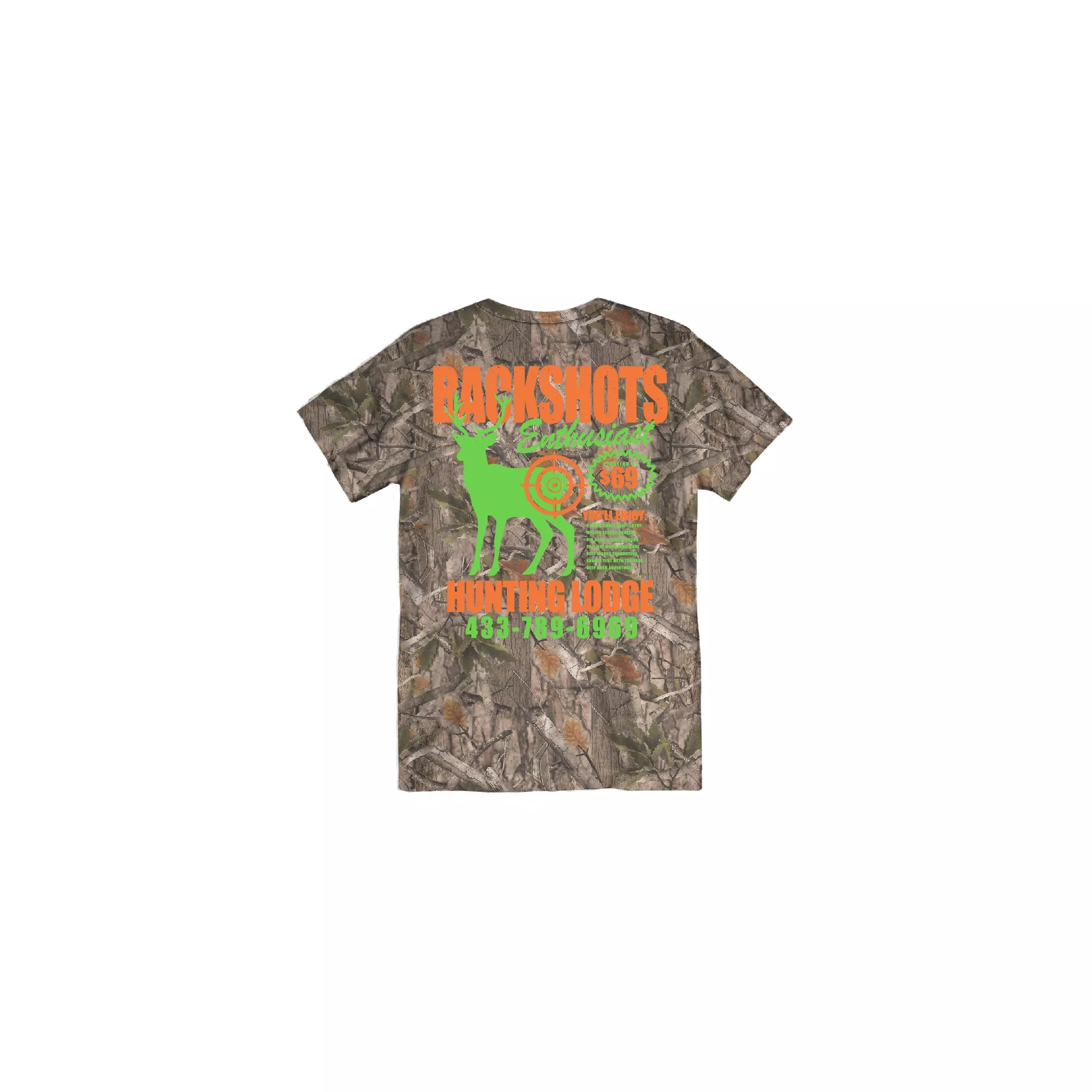 Backshots Enthusiast T Shirt at Spencer's