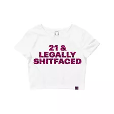 Kayla Malecc 21 & Legally Shitfaced Baby T Shirt at Spencer's