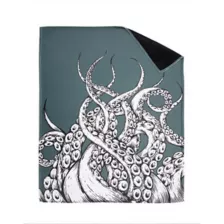 Octopus Tentacles Fleece Blanket at Spencer's