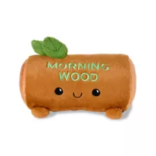 Morning Wood Plush Pillow at Spencer's