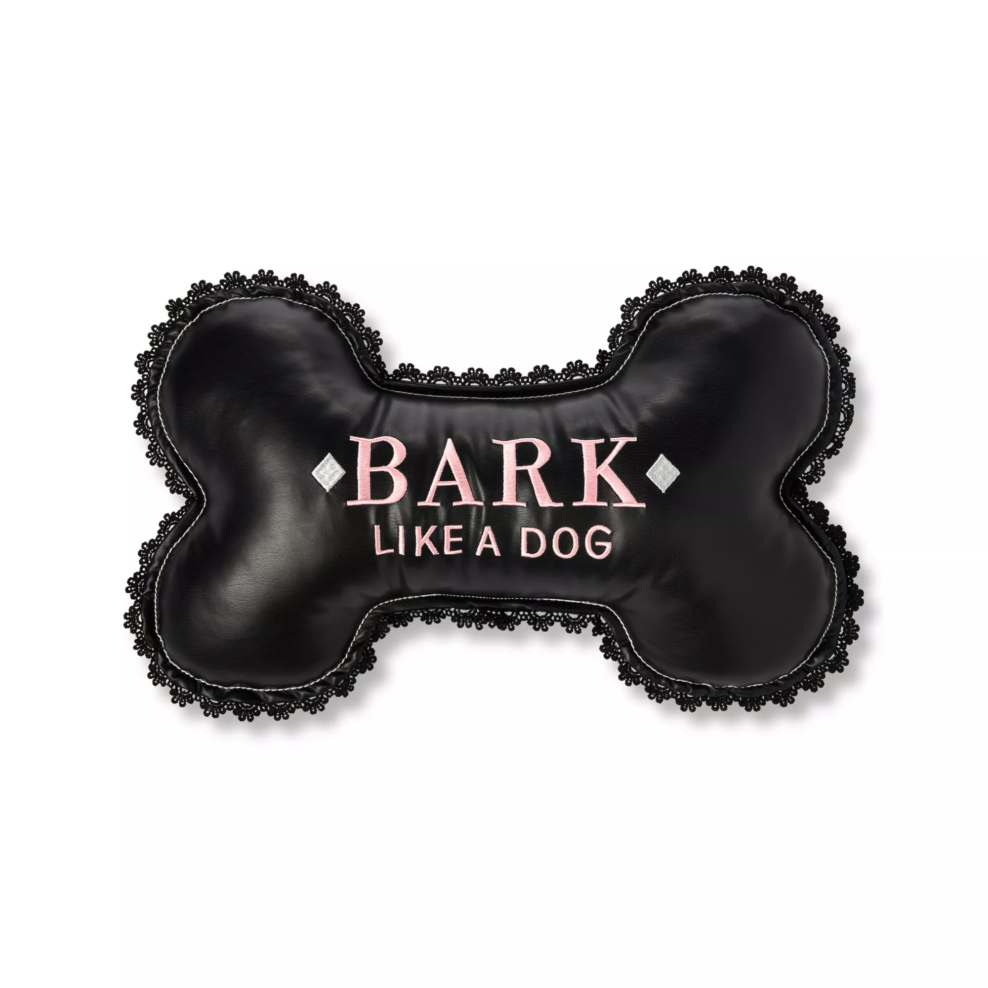 Bark Like a Dog Bone Pillow at Spencer's