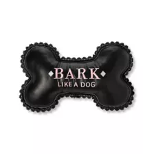Bark Like a Dog Bone Pillow at Spencer's
