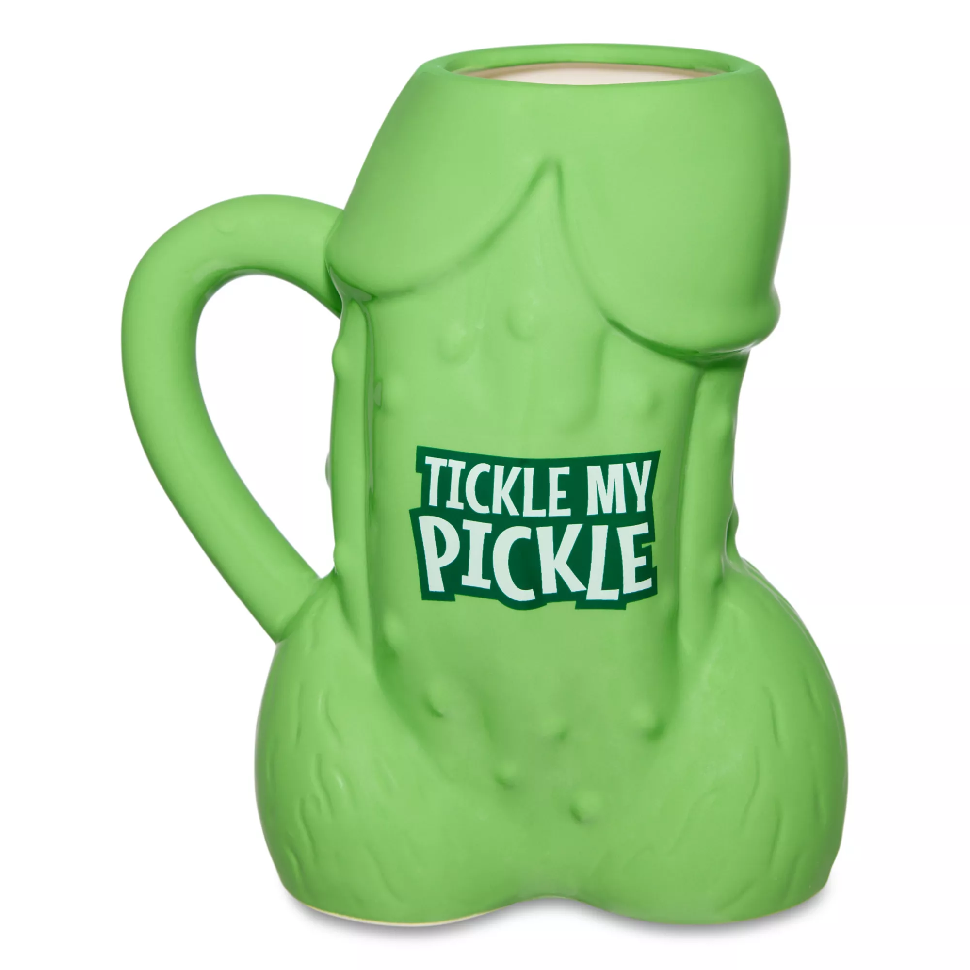 Tickle My Pickle Molded Coffee Mug - 18 oz. at Spencer's