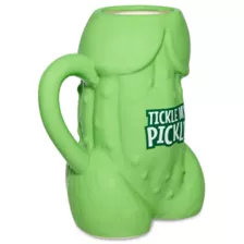 Tickle My Pickle Molded Coffee Mug - 18 oz. at Spencer's