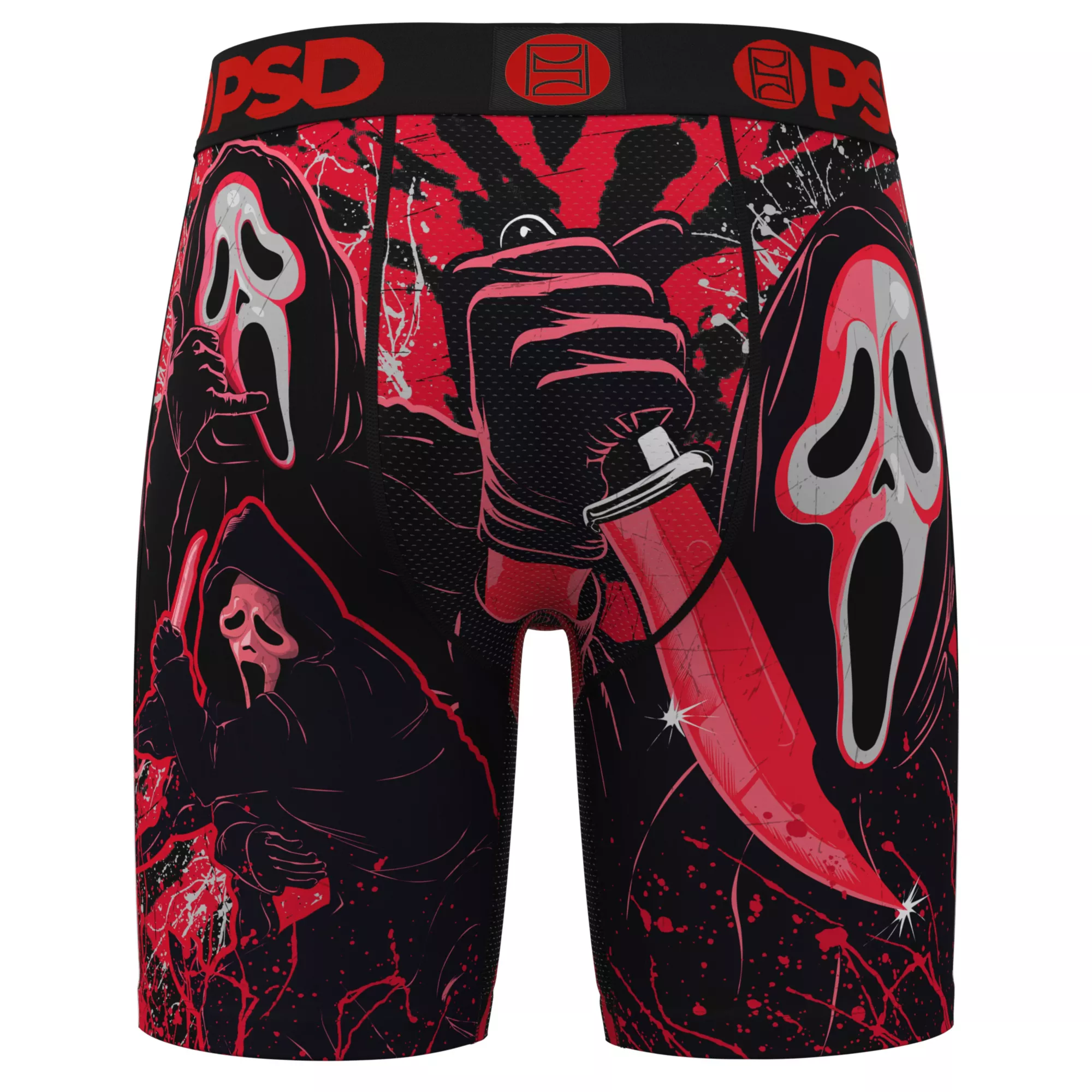 PSD Ghost Face Knife Boxer Briefs at Spencer's