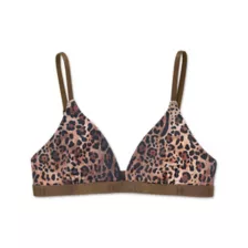 PSD Cheetah Print Triangle Sports Bra at Spencer's