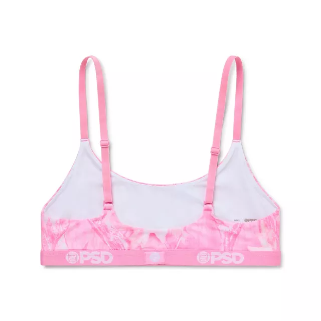 PSD Pink Trail Dust Camo Scoop Sports Bra at Spencer's