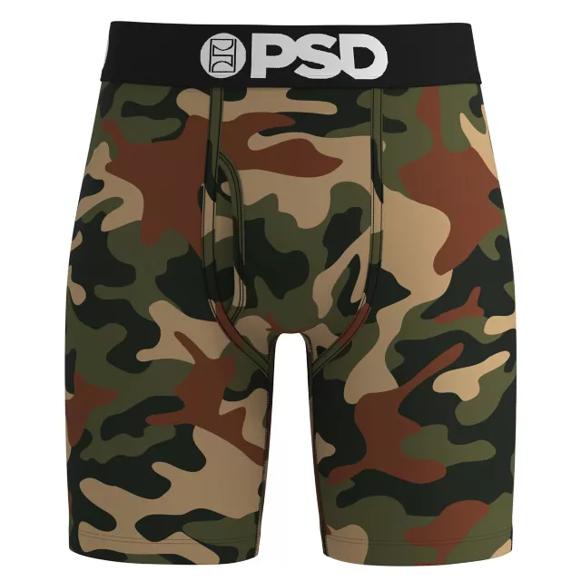 PSD Camo Boxer Briefs at Spencer's