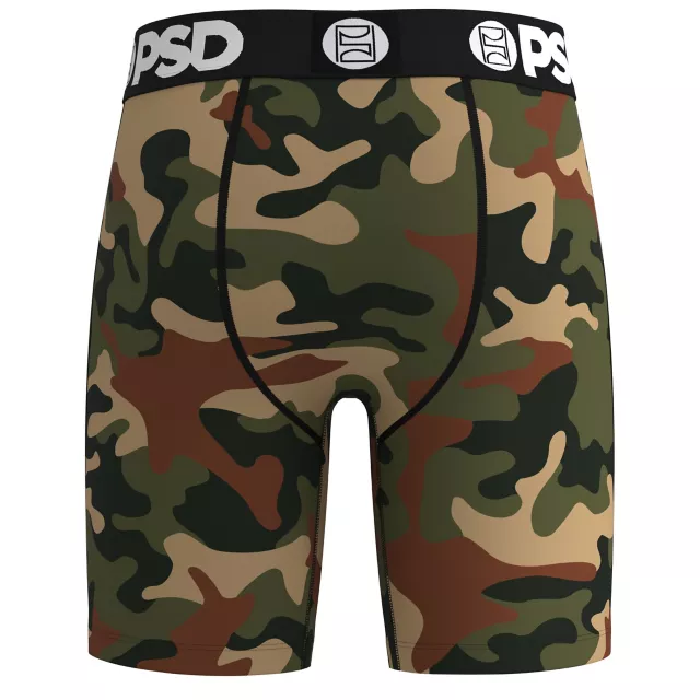 PSD Camo Boxer Briefs at Spencer's