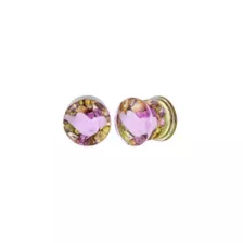 Multicolor Faceted Resin Plugs at Spencer's